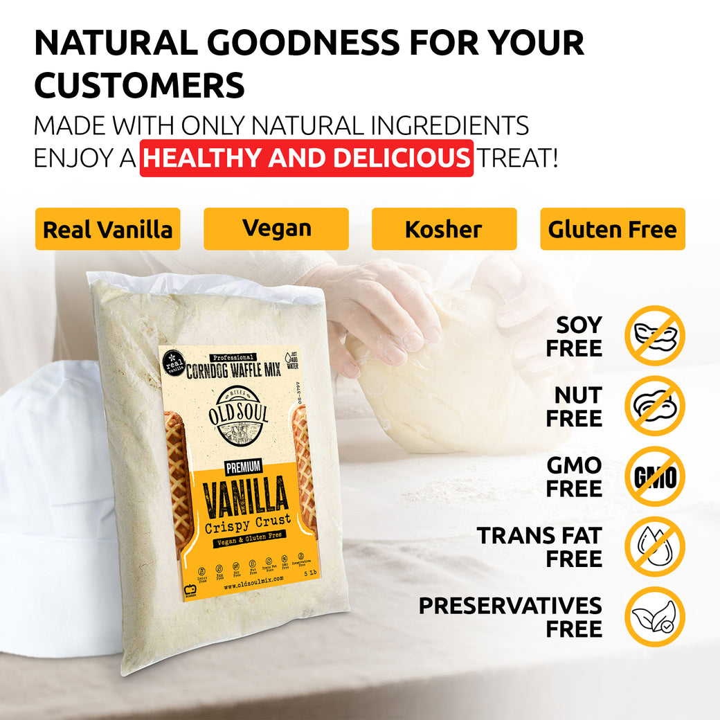 Vanilla / Gluten Free & Vegan / 5 Lbs