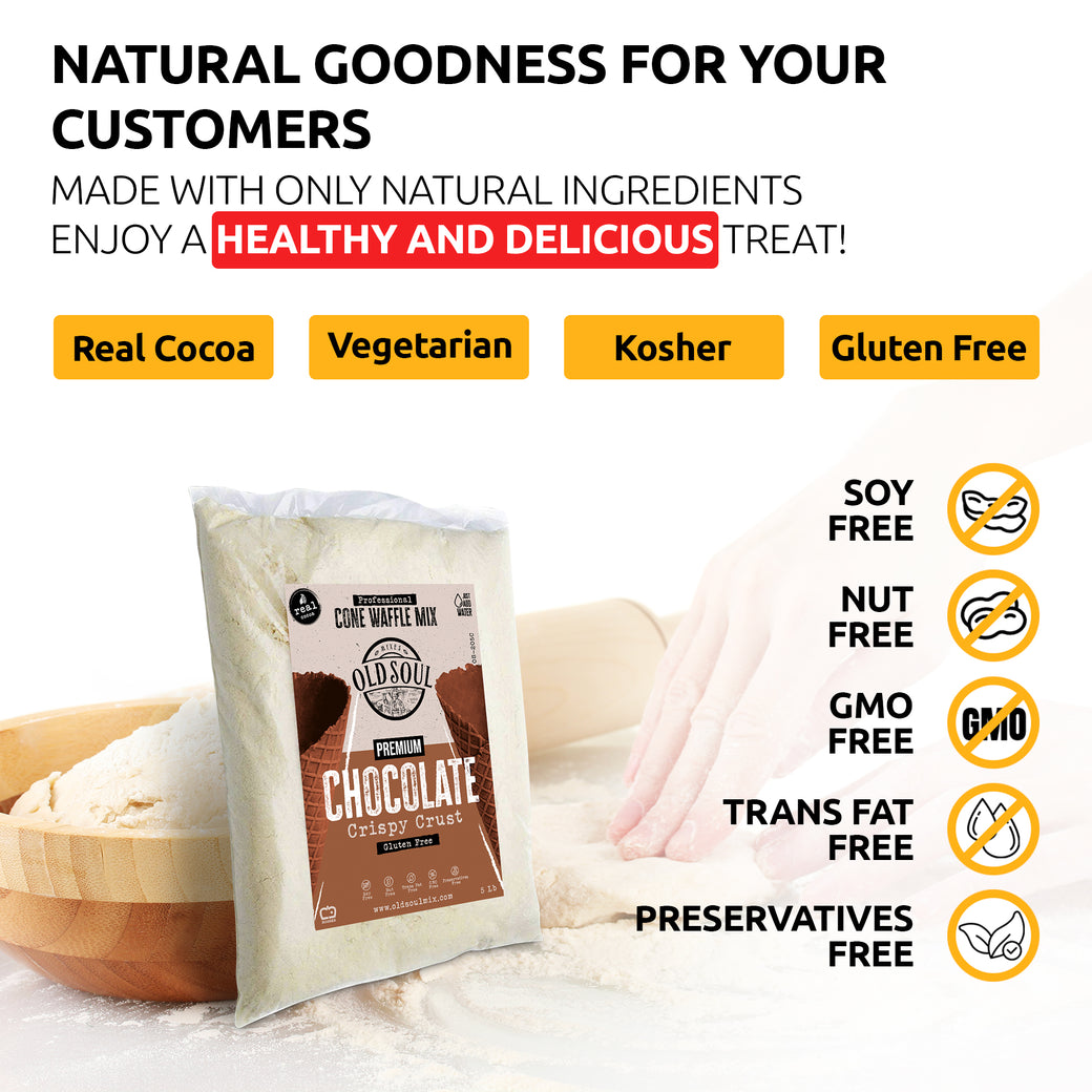 Chocolate / Gluten Free / 10 Lbs