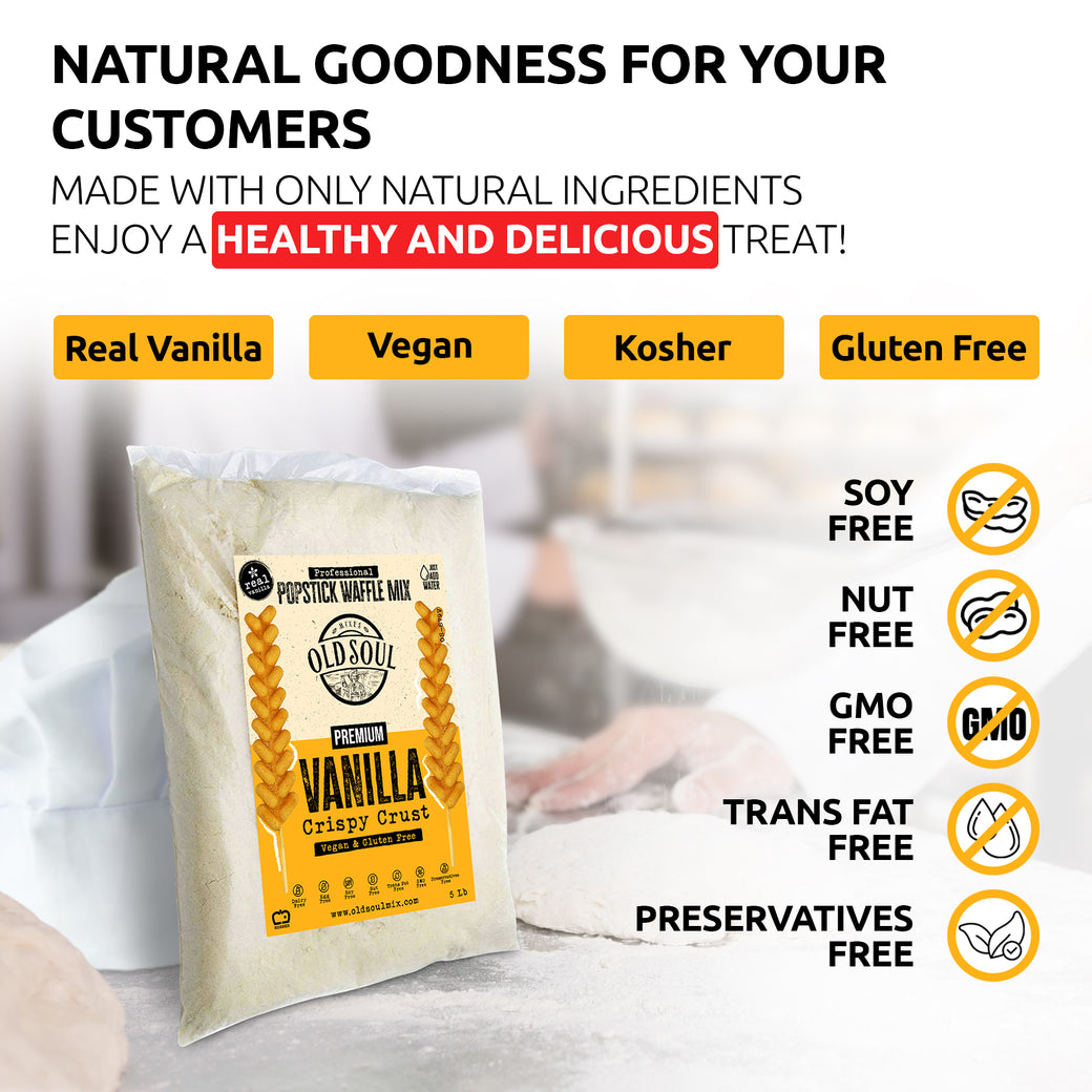 Vanilla / Gluten Free & Vegan / 30 Lbs