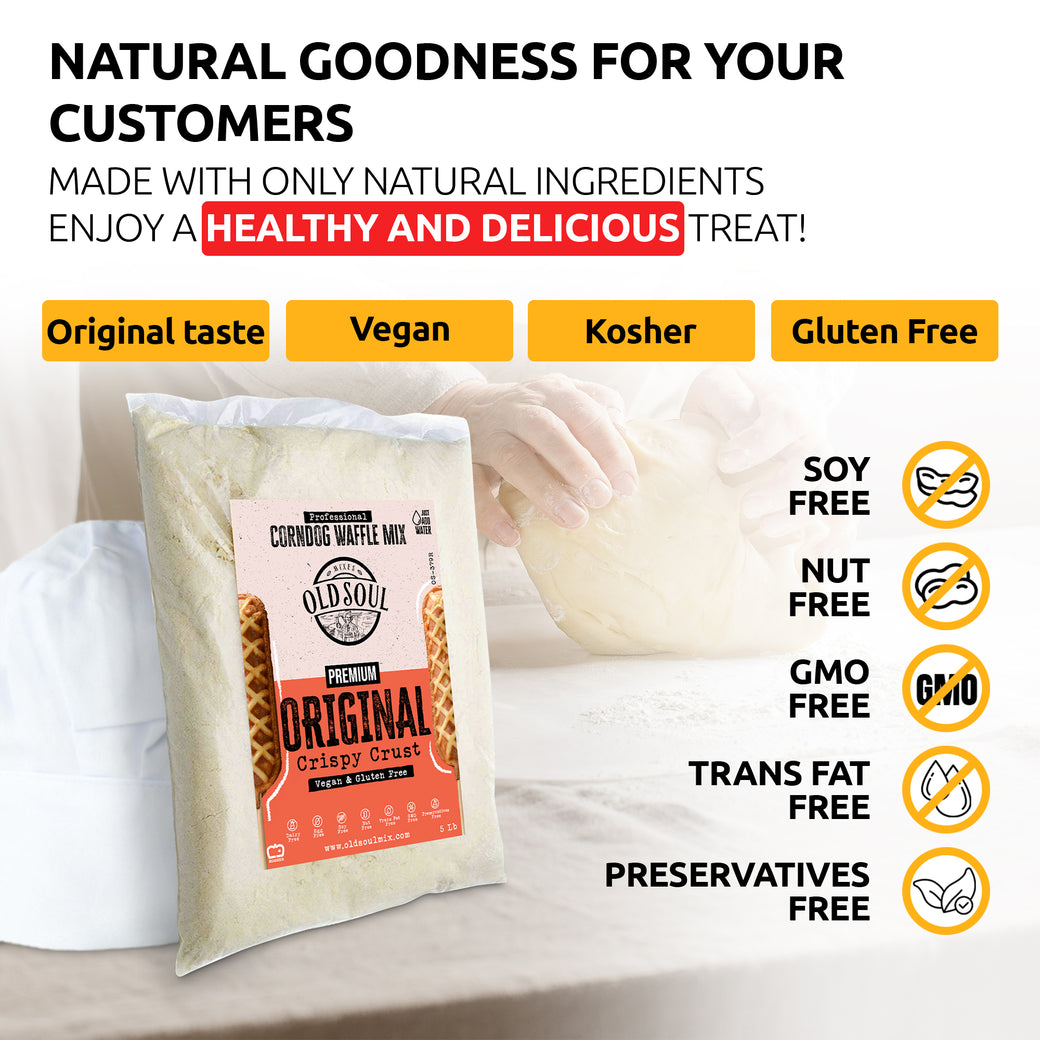 Original / Gluten Free & Vegan / 5 Lbs