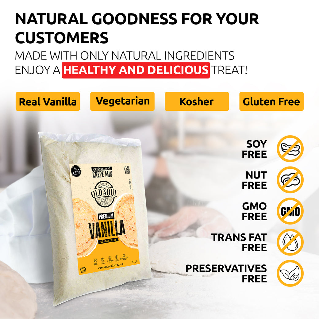 Vanilla / Gluten Free / 30 Lbs