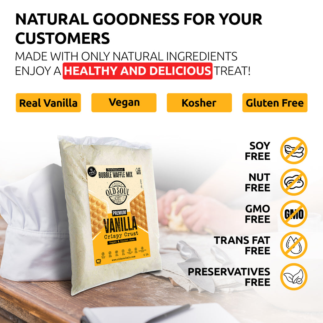 Vanilla / Gluten Free & Vegan / 5 Lbs