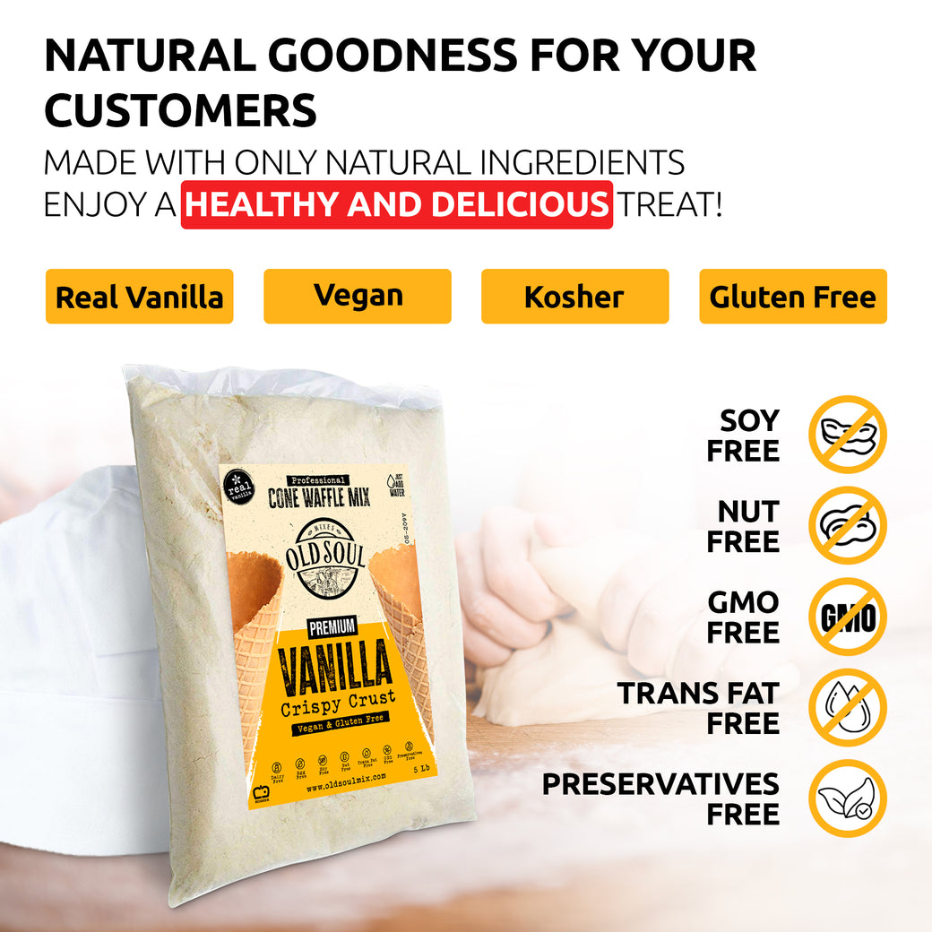 Vanilla / Gluten Free & Vegan / 30 Lbs