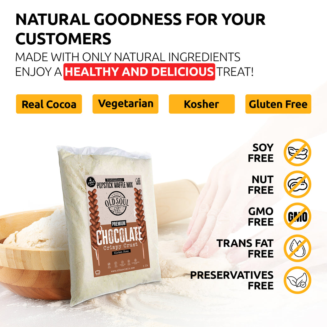 Chocolate / Gluten Free / 30 Lbs