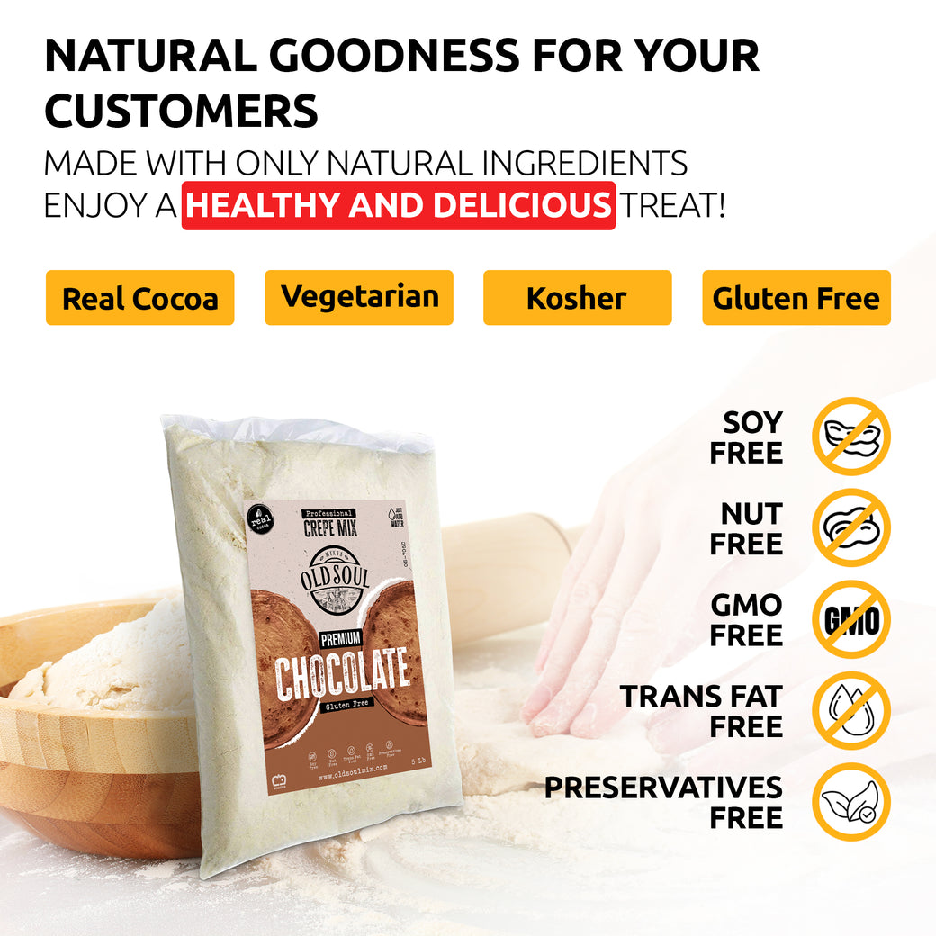 Chocolate / Gluten Free / 5 Lbs