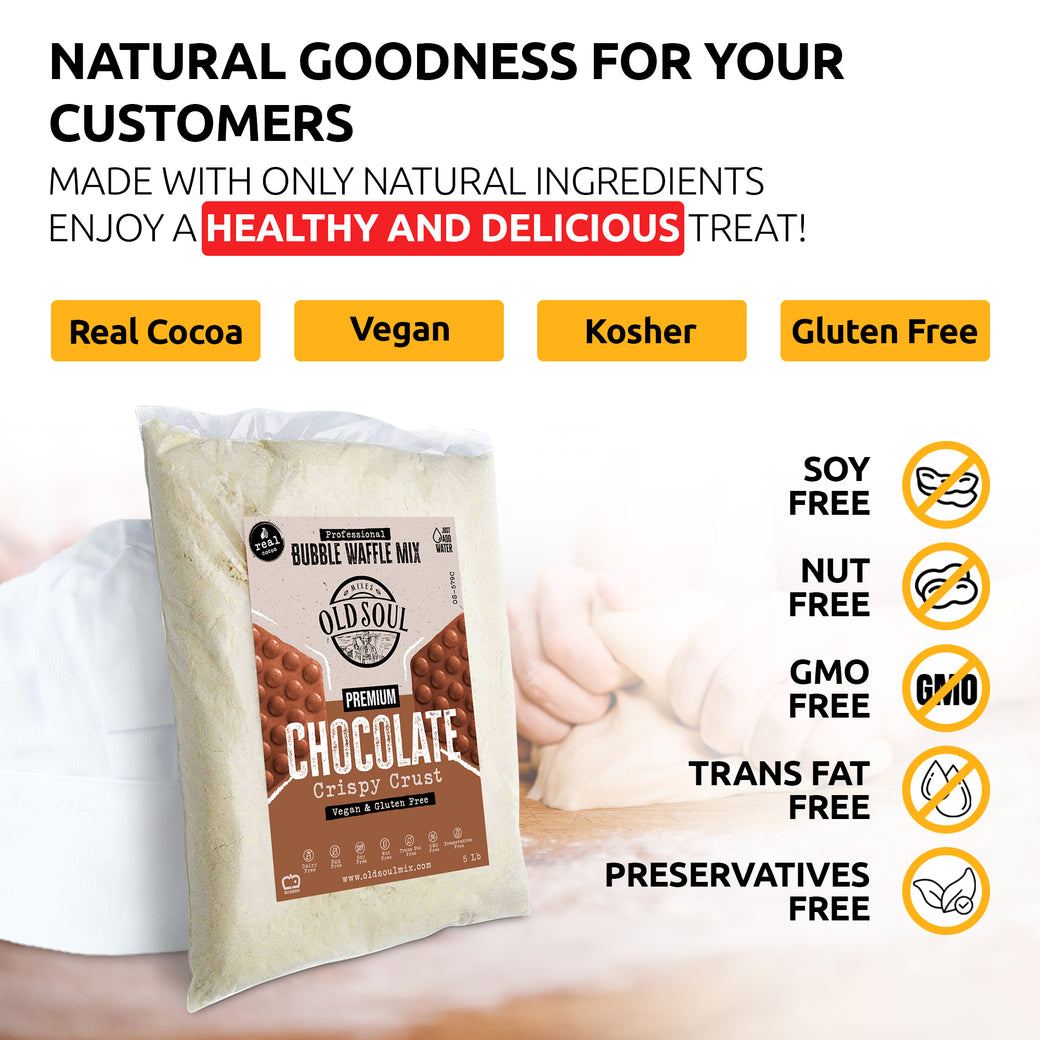 Chocolate / Gluten Free & Vegan / 30 Lbs