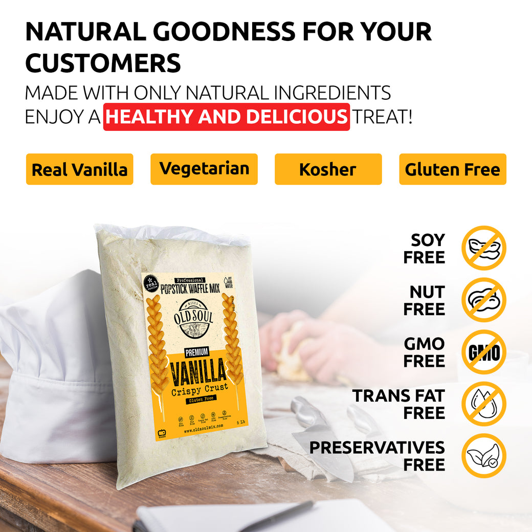 Vanilla / Gluten Free / 30 Lbs