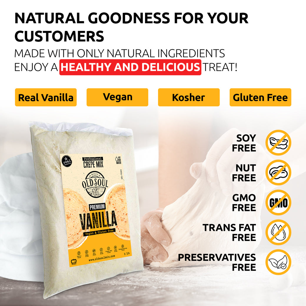 Vanilla / Gluten Free & Vegan / 30 Lbs