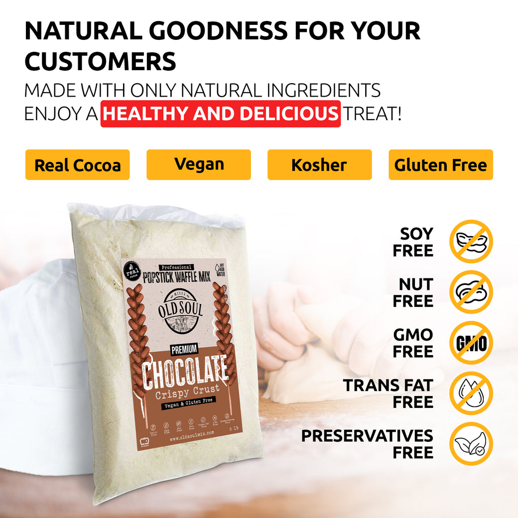 Chocolate / Gluten Free & Vegan / 30 Lbs