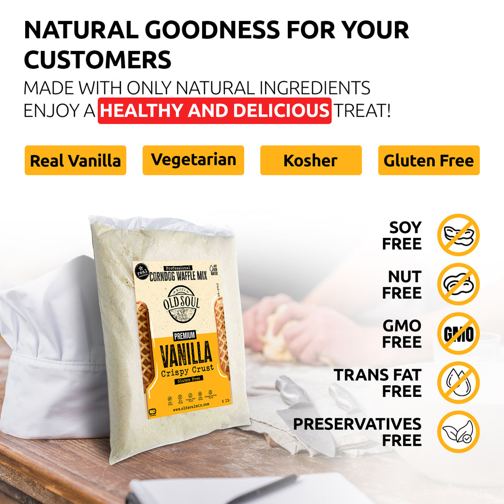 Vanilla / Gluten Free / 5 Lbs