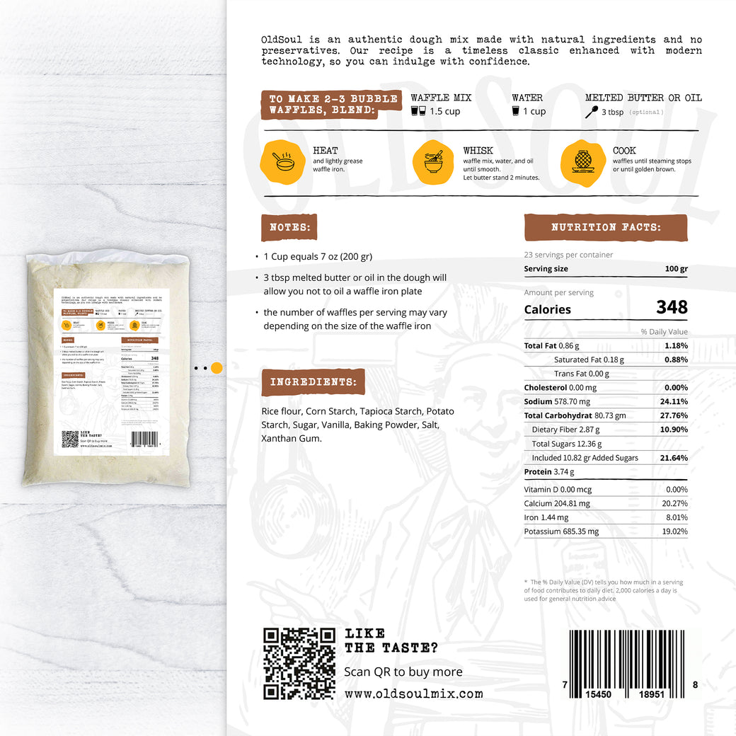 Vanilla / Gluten Free & Vegan / 5 Lbs