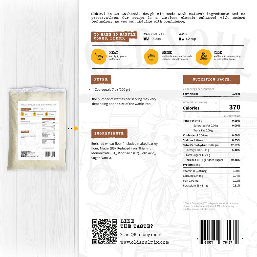 Vanilla / Traditional / 30 Lbs