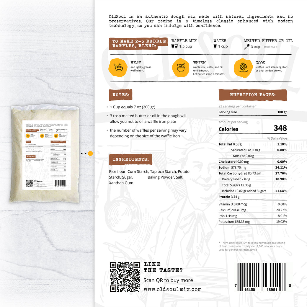 Original / Gluten Free & Vegan / 5 Lbs