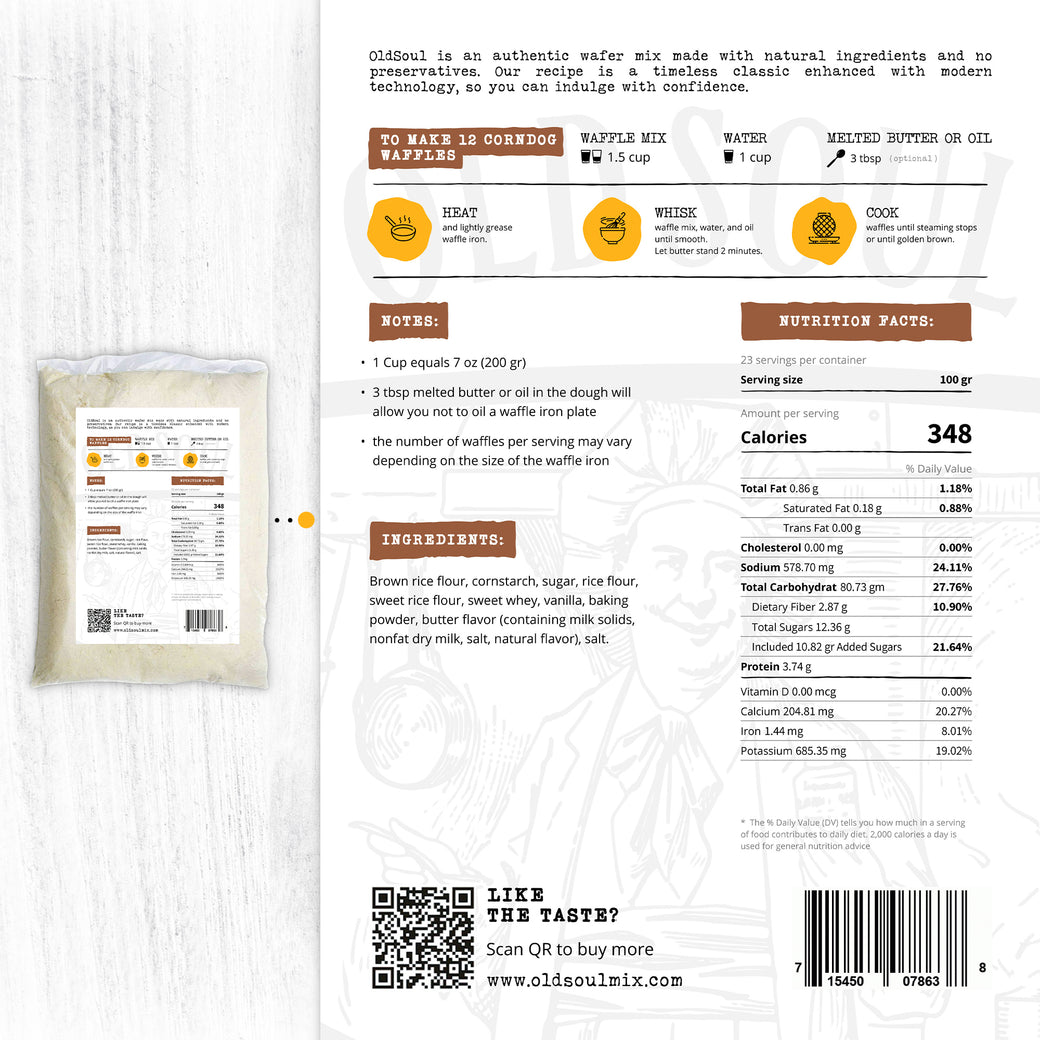 Vanilla / Gluten Free & Vegan / 30 Lbs