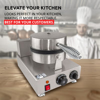 Single / 110V, belgian waffle maker