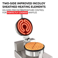 Single / 110V, belgian waffle maker