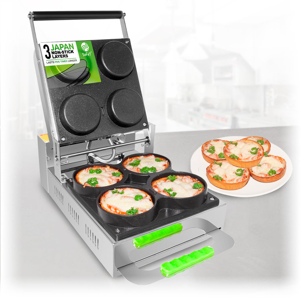 NP-94 Tart Tamper Commercial | 4 PCS | Mini Pizza Making Machine