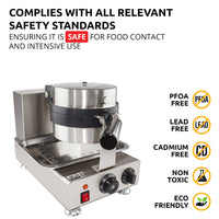 Single / 220V, best belgian waffle maker