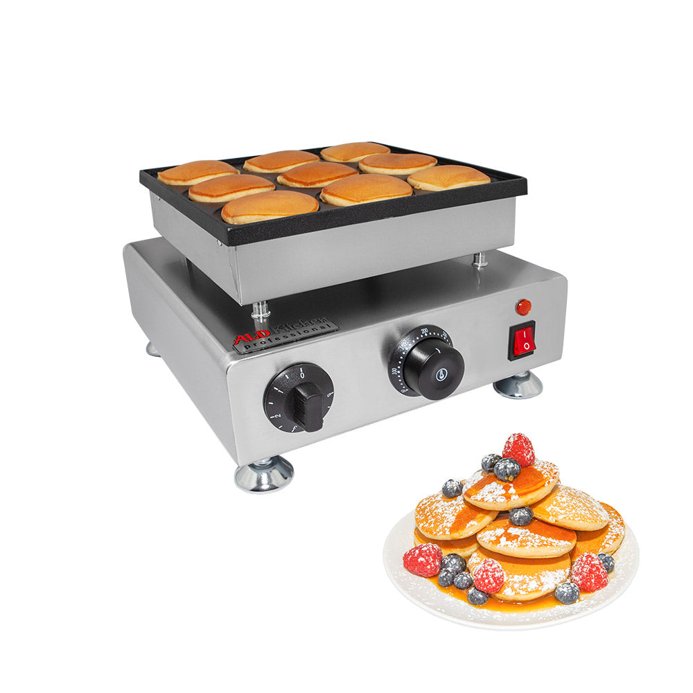 ALDKitchen Crepe Maker Commercial | Electric Double Pancake Maker 110V