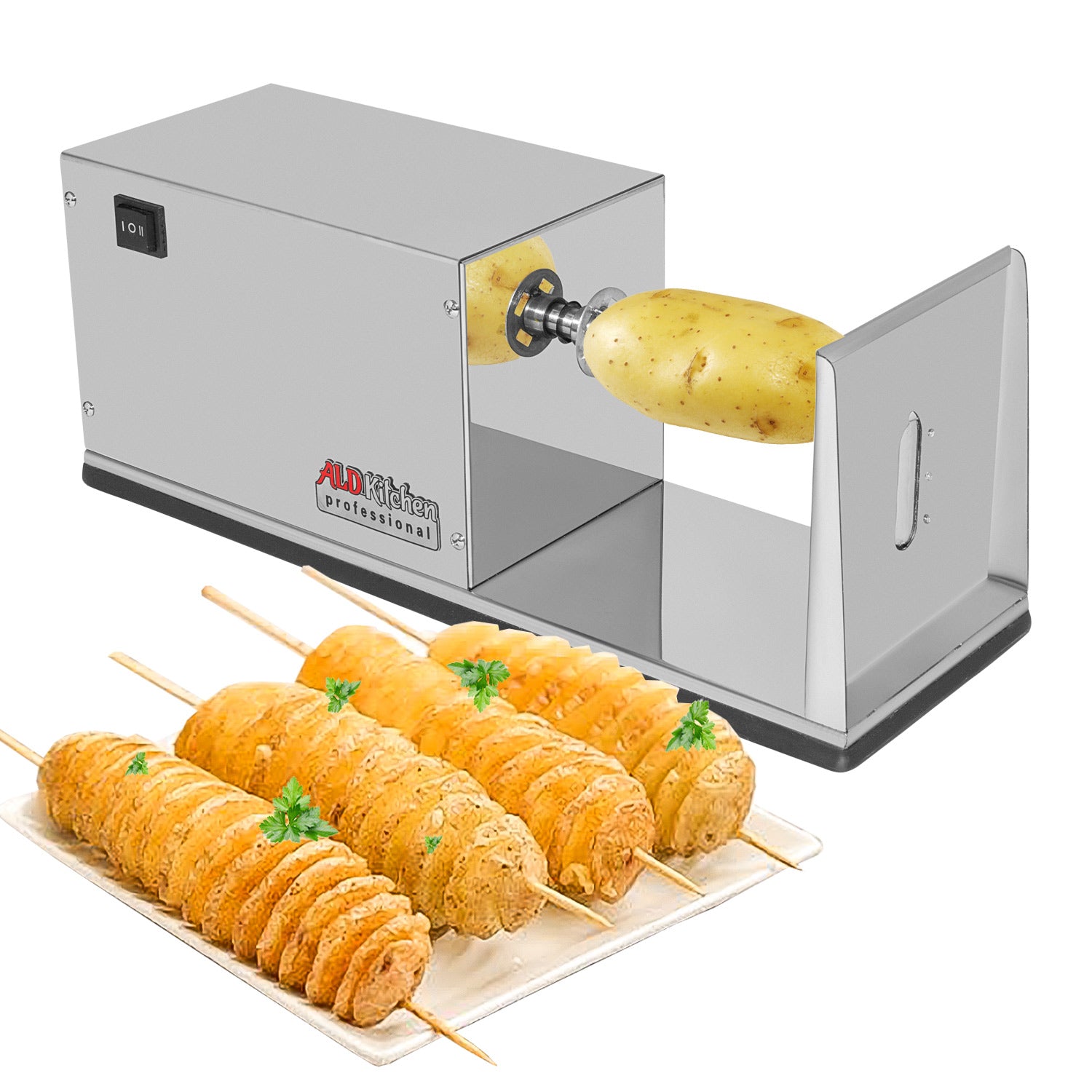 Automatic Stretch Tornado Potato Machine Potato Cutter Machine