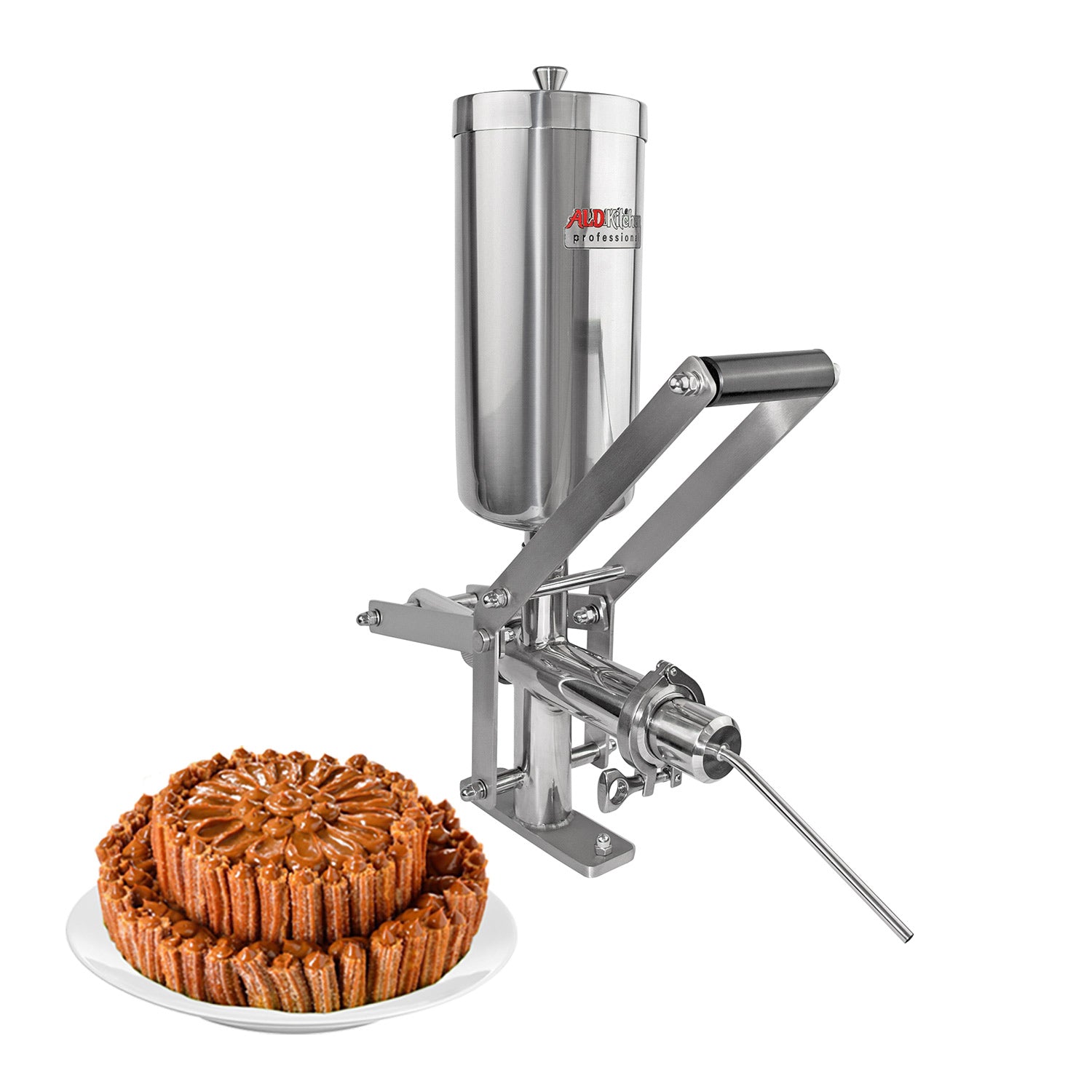 Churros Filling Machine - 5L - Stainless Steel - Manual Operation