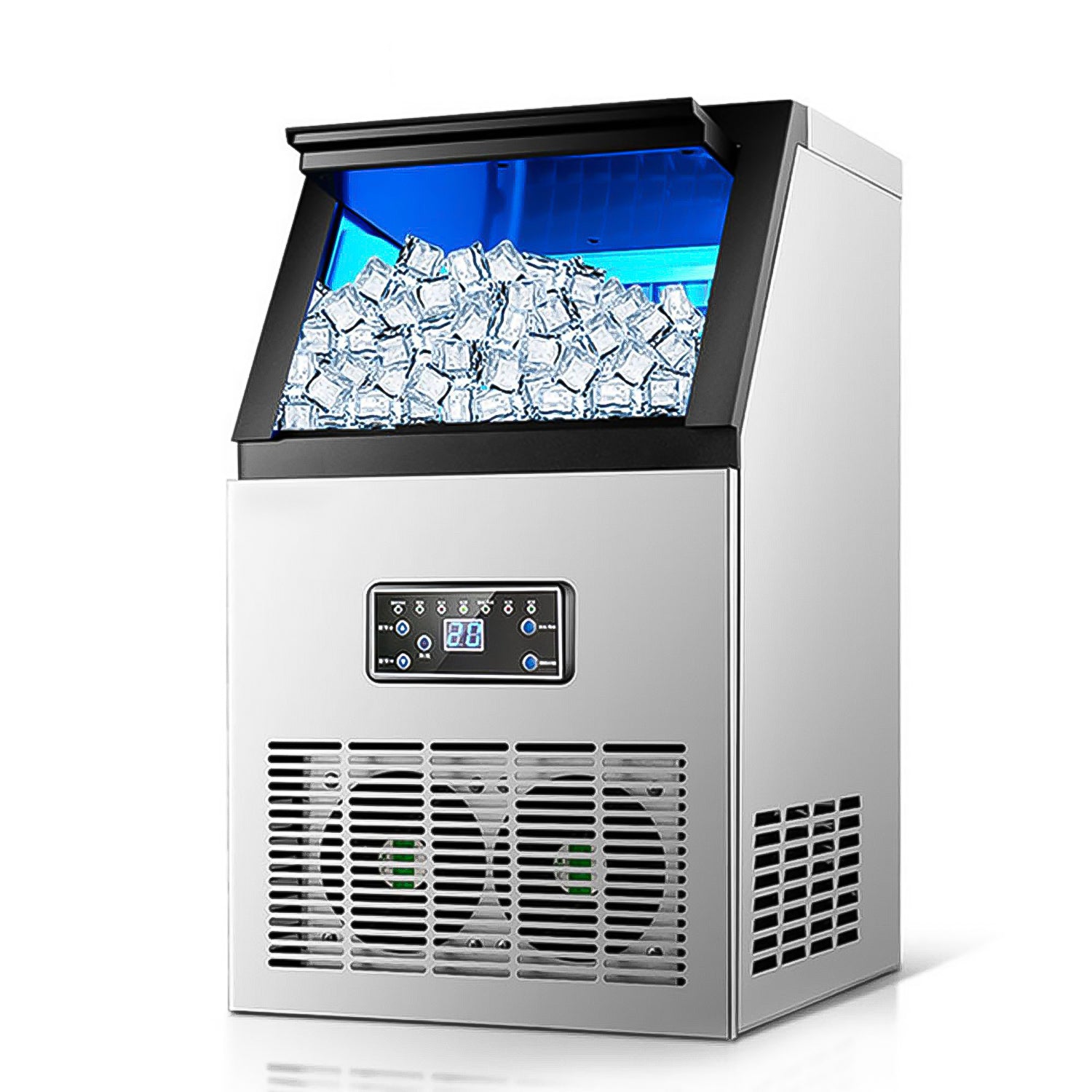 ALDKitchen Electric Ice Maker, 60 KG per 24H