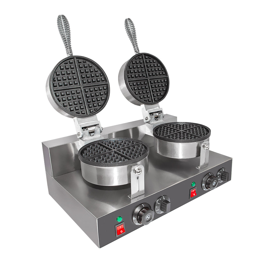 double belgian waffle maker