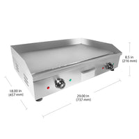 Large / 110V, electric griddle