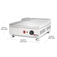 Small / 220V, electric griddle