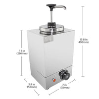 110V / 1-Head, sauce-warmer