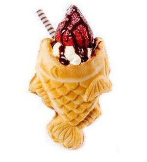 Taiyaki is a beloved Japanese fish-shaped cake