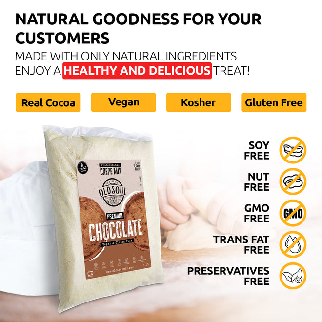 Chocolate / Gluten Free & Vegan / 5 Lbs