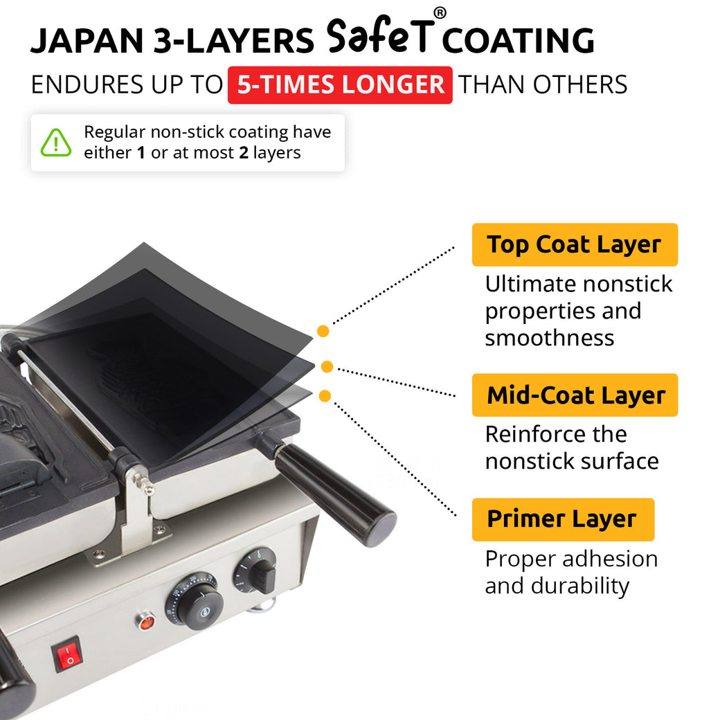 ALDKitchen Taiyaki Maker | Fish Ice Cream Cone Maker | Cast Iron ...