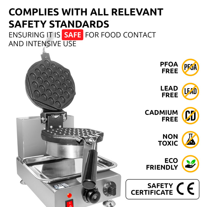 bubble waffle iron