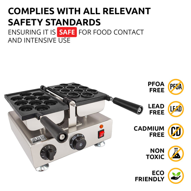 walnut shaped waffle maker