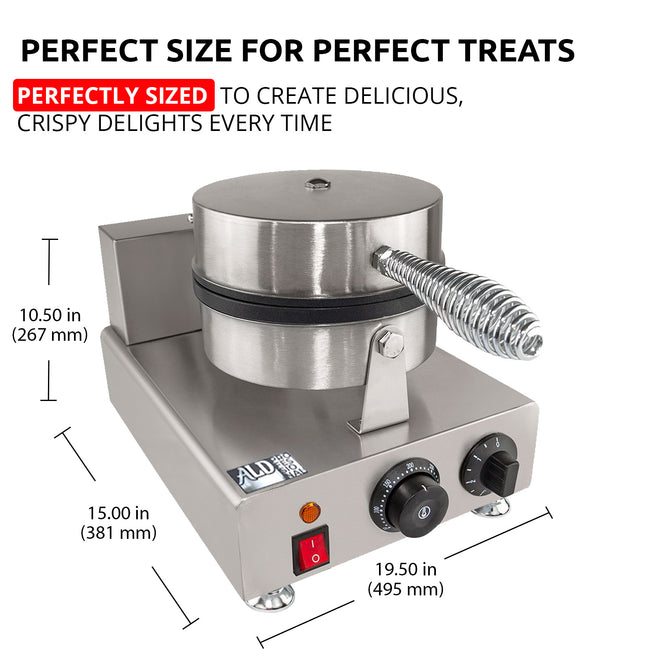 Single / 220V, belgian waffle maker