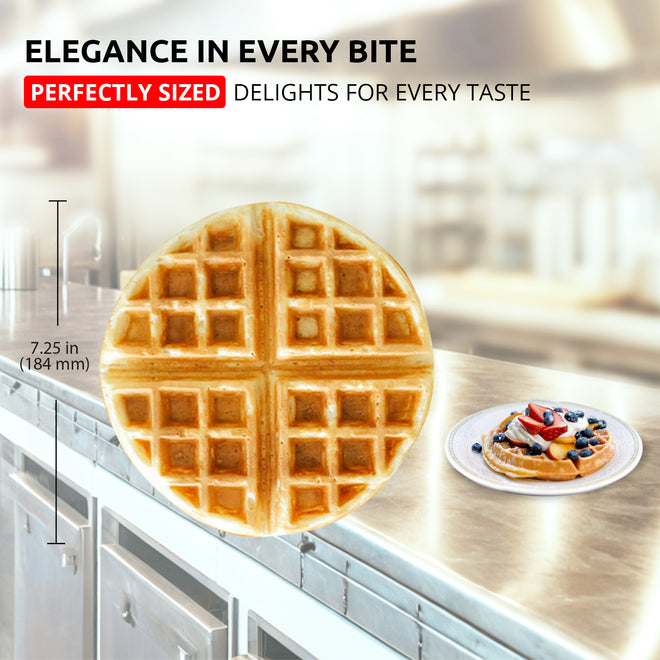 Single / 110V, belgian style waffle irons