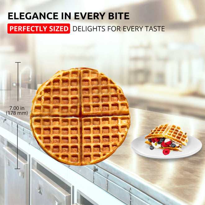 Single / 220V, belgian waffle maker