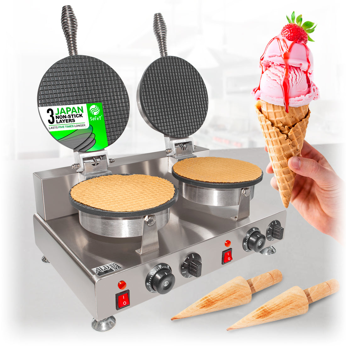 cone waffle maker