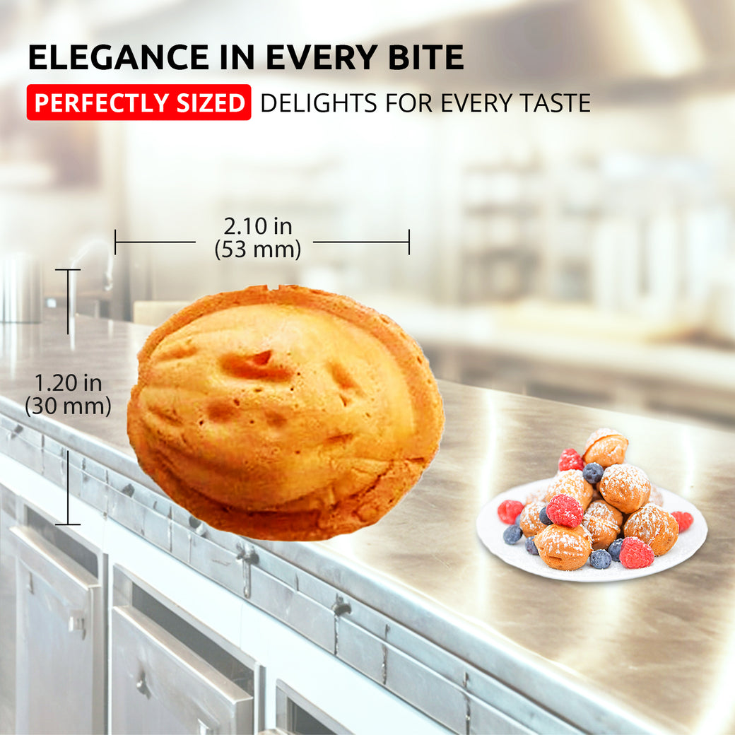 ALDKitchen Walnut Crisp Maker | Walnut Sweet Cake | 10 Pcs | Nonstick