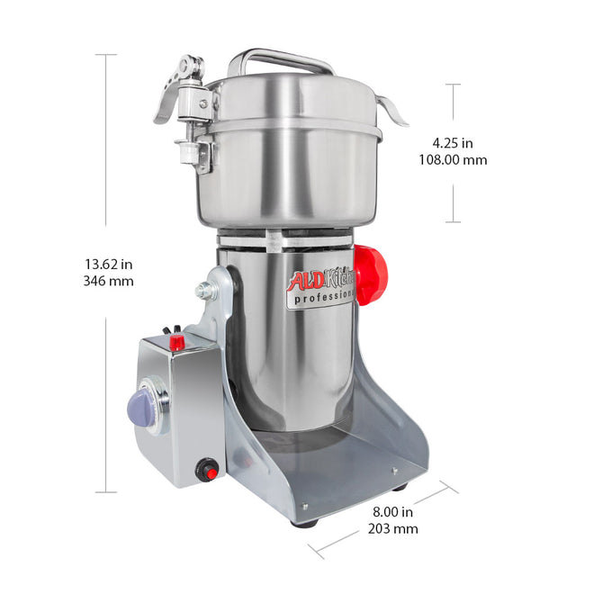 400 gr / 110V, grain mill grinder