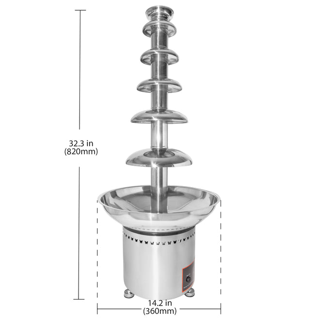 chocolate fondue fountain