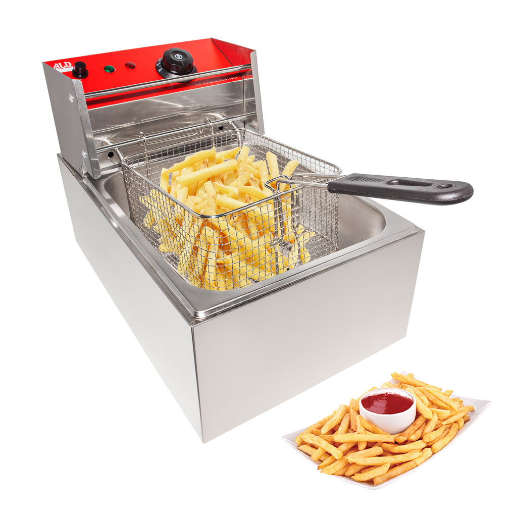 Compact Deep Fat Fryer with Removable Cooking Basket, 1 L