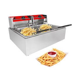 double deep fryer