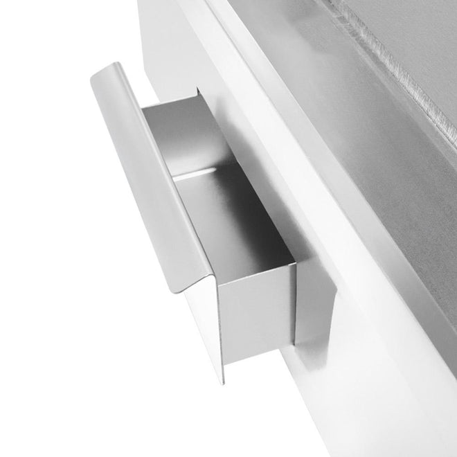 Large / 110V, flat griddle 