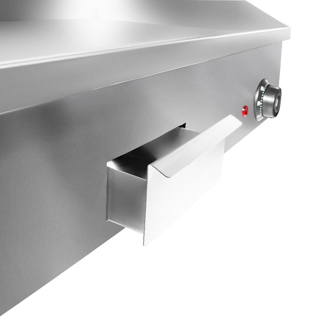 Large / 220V, flat griddle 