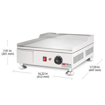 Small / 110V, flat top grill