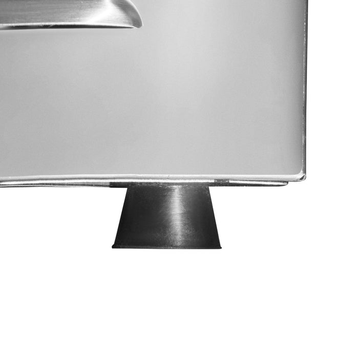 Large (half ribbed) / 220V, flat griddle 