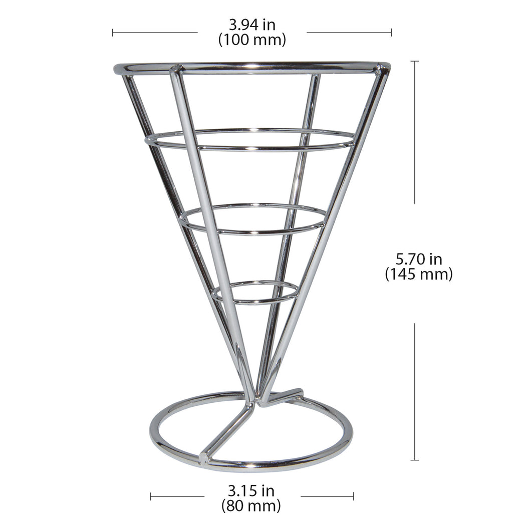 ALDKitchen Metal Cone | Serving Rack | Metal Snack Holder | Conical Stand