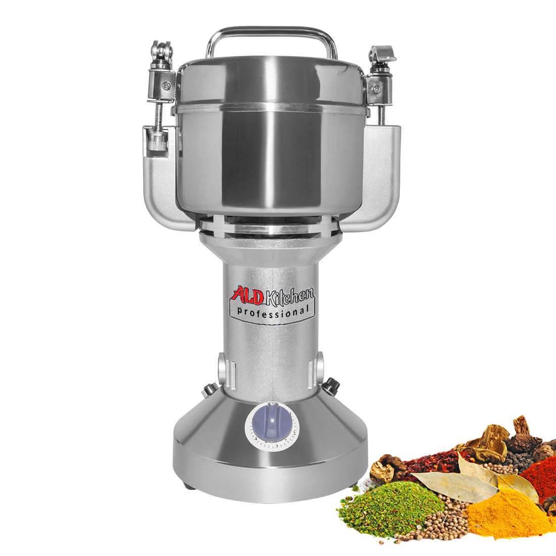 SY-3000L Electric Grein Mill Comercial | Máquina de moagem de grãos | Motor poderoso | Aço inoxidável